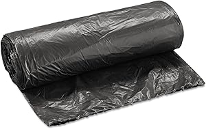 DCL120 24"x32", 1mil, Black Can Liner