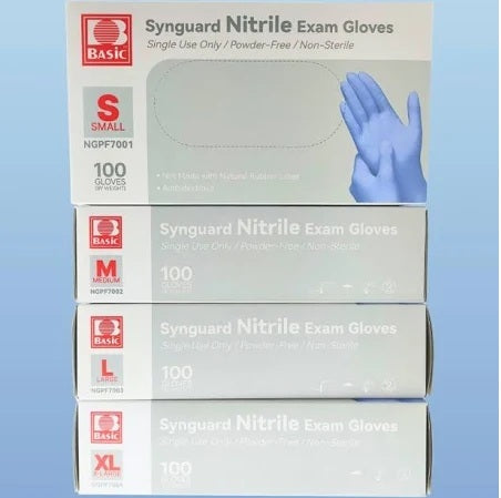 DGN100 - Disposable 4mil Nitrile Gloves