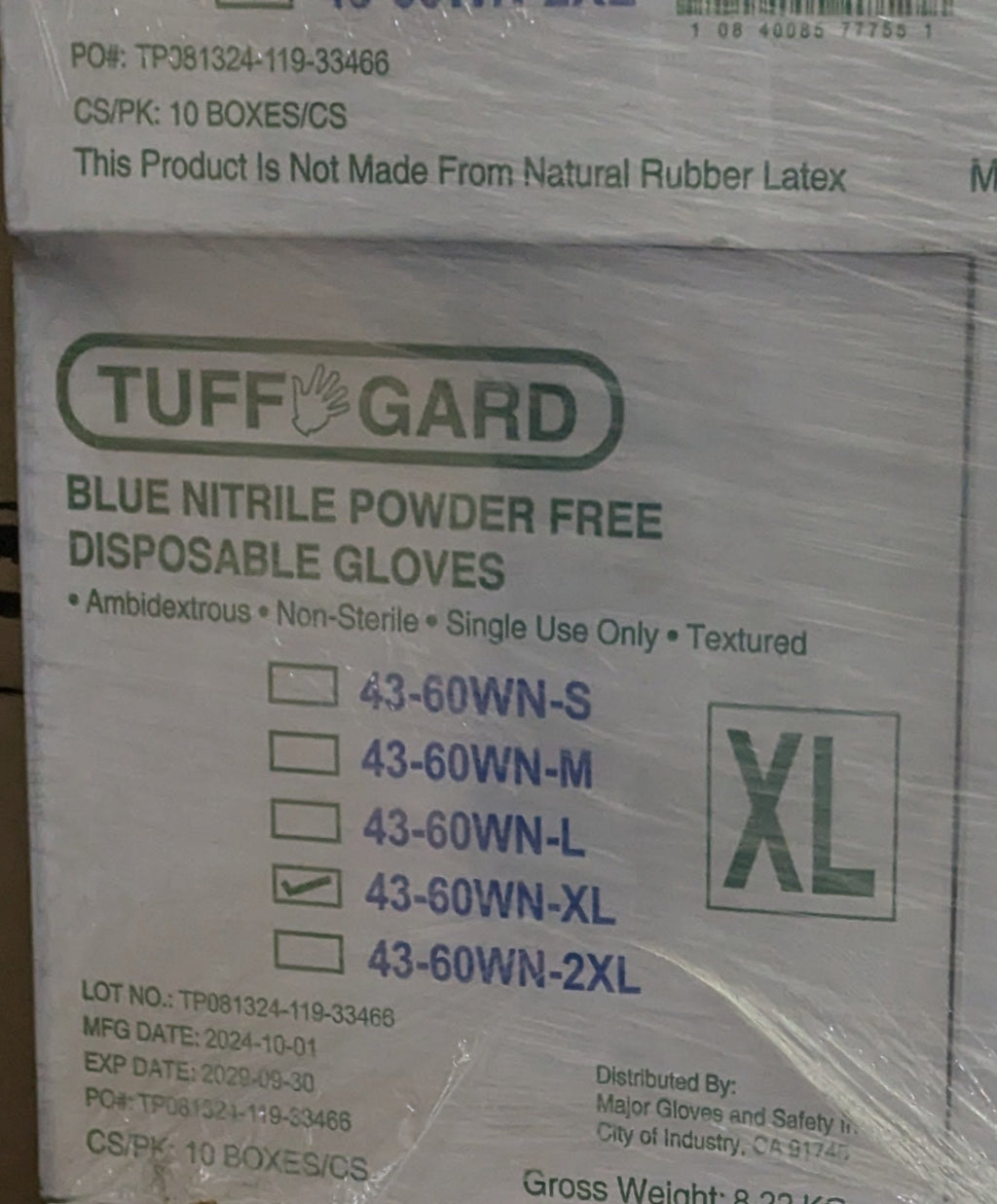 DGN100-6 - Disposable 6mil Nitrile Gloves